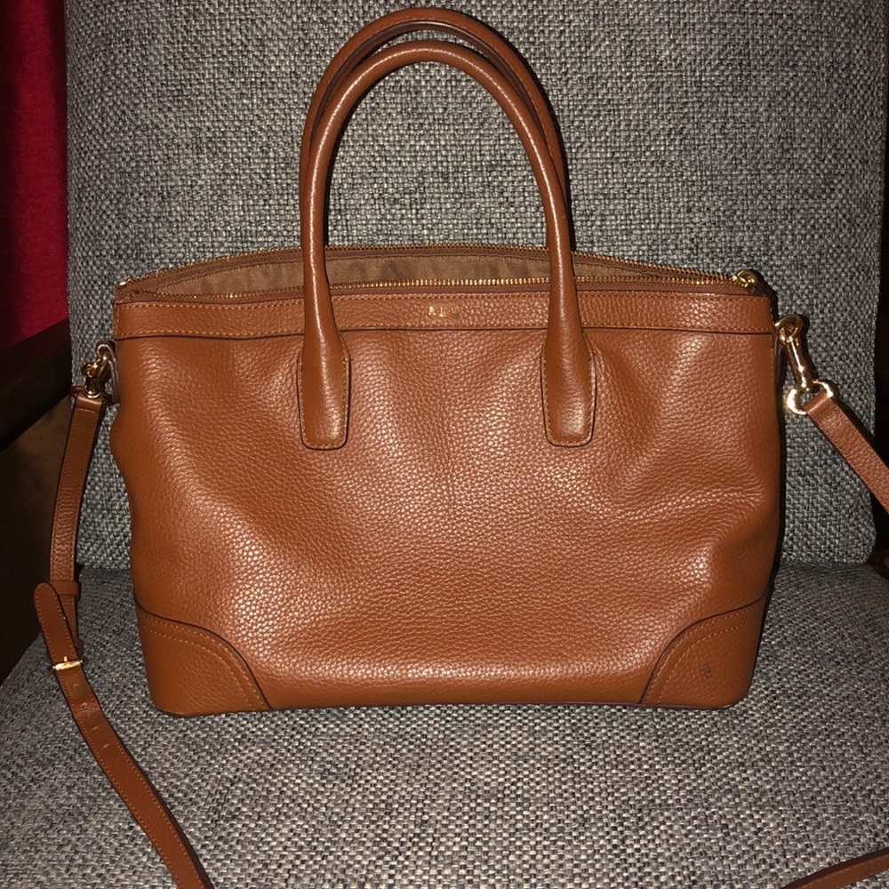Ralph Lauren brown shoulder bag